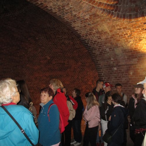 Žáci III.G navštívili dopoledne pražské podzemí - Starou kanalizační čistírnu v Bubenči