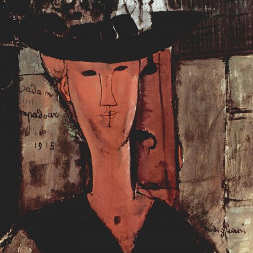 Amedeo Modigliani Dáma s kloboukem